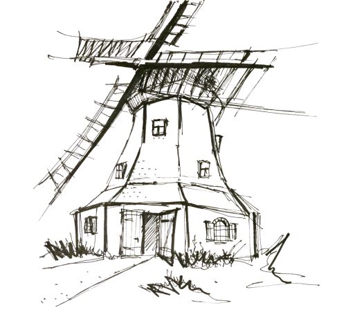 Windm&uuml;hle Ruchow Logo